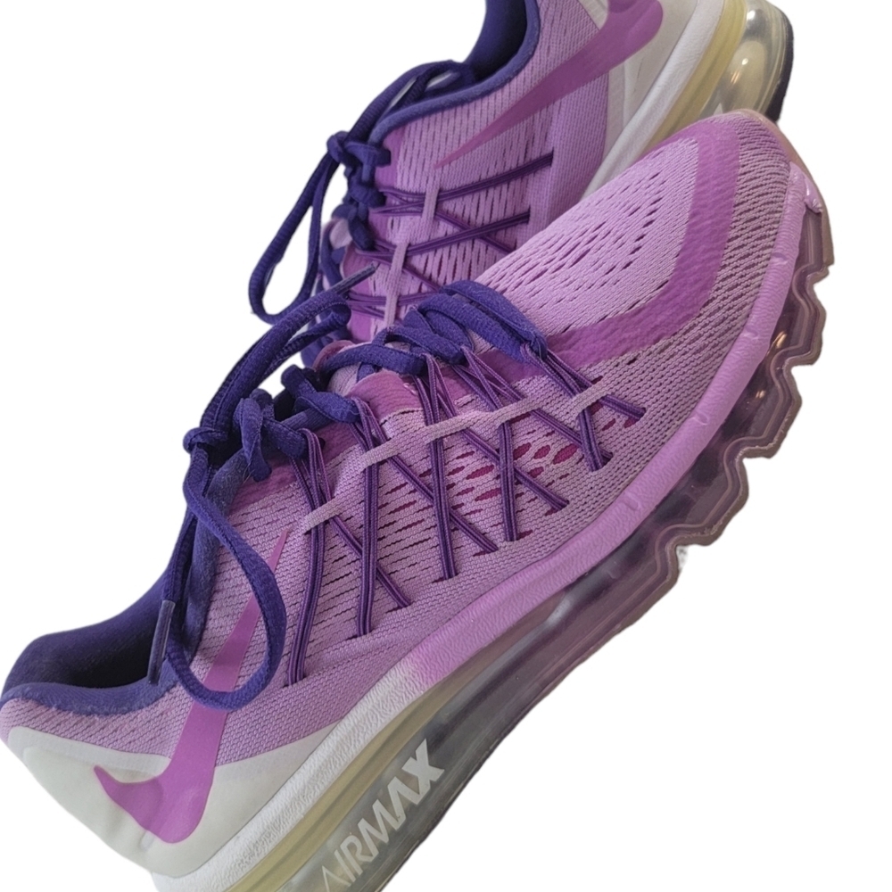 Nike Air Max. Light and dark purple. Woman's size 8 euro 9 705458-500 - Picture 11 of 15